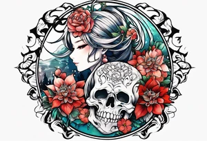 anime tatto tattoo idea