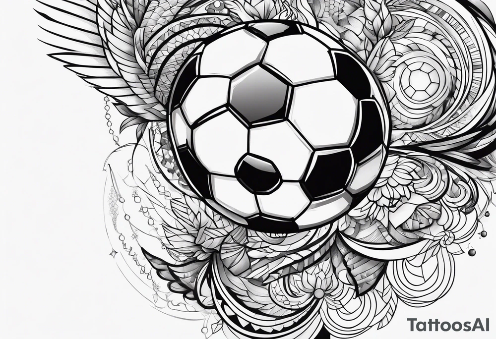 Soccer tattoo idea