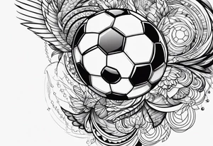 Soccer tattoo idea