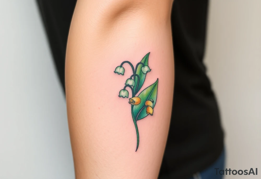 Lilly of the valley tattoo idea