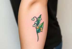 Lilly of the valley tattoo idea