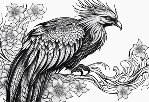 Vietnamese Phoenix tattoo idea