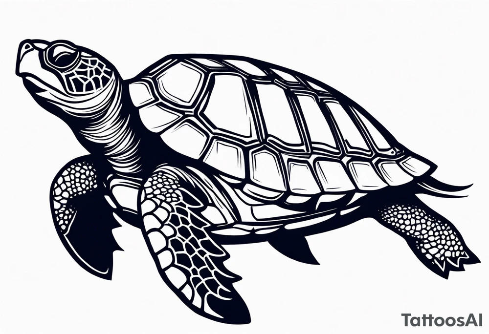 Navy turtle shellback tattoo tattoo idea