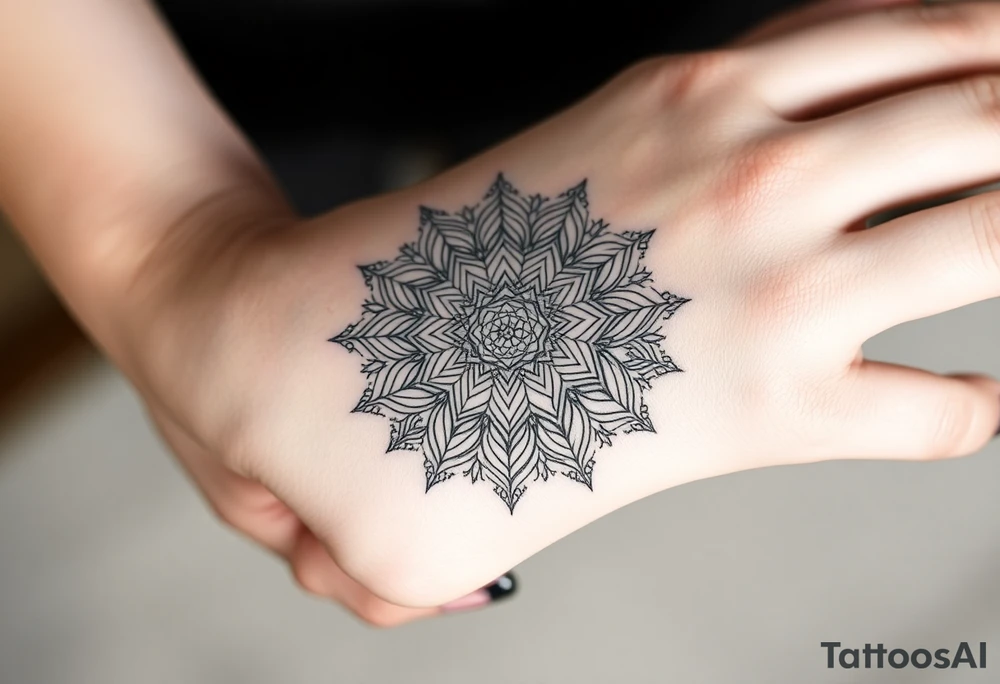intricate mandala with sacred geometry and cosmic elements tattoo idea intricate mandala with sacred geometry and cosmic elements tattoo idea