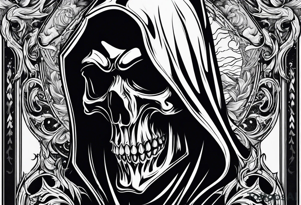 GRIM REAPER tattoo idea