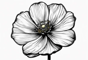 A buttercup for my brother who past away and was my best friend. It was our childhood flower. Thin lines and a small tattoo. His name is Casey.   Add a stem and make it less. tattoo idea