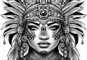 sleeve. Aztec tattoo idea