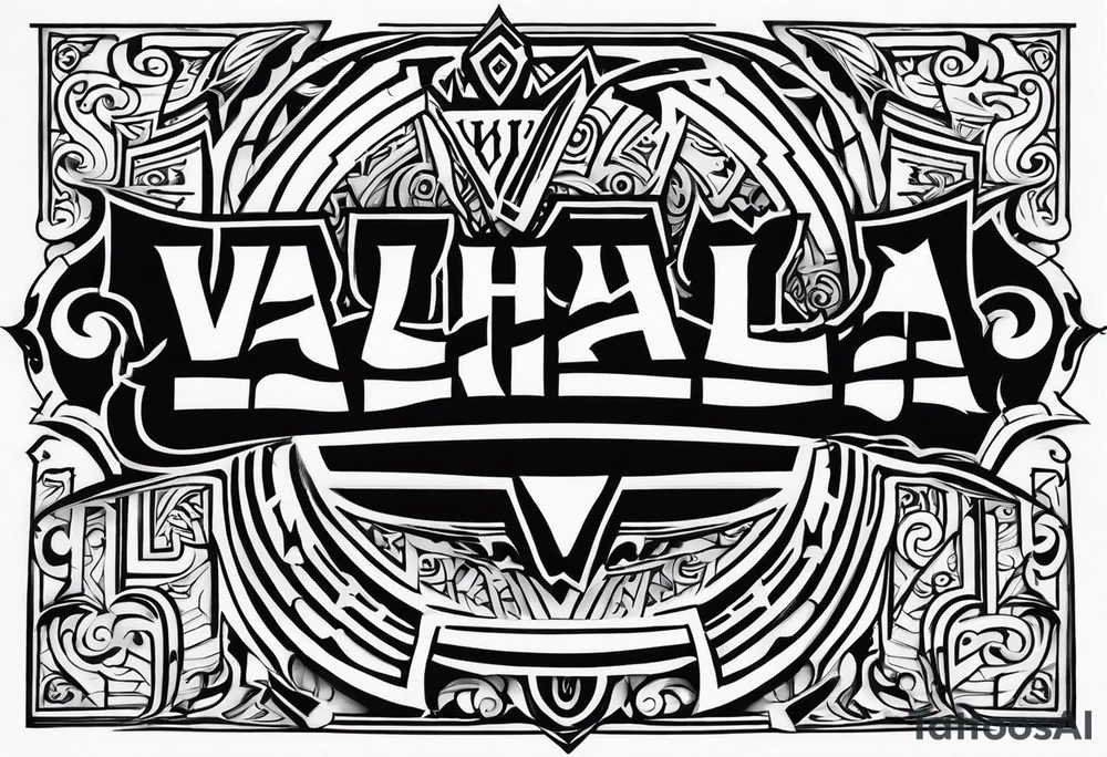 Valhalla steps tattoo idea