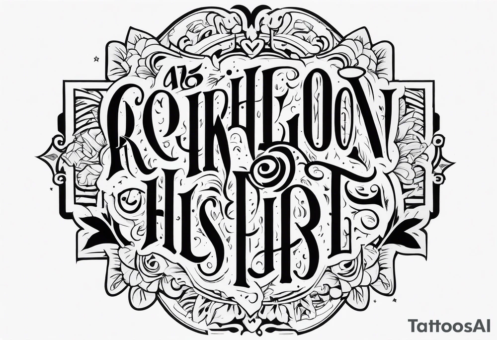 Richardson tattoo idea