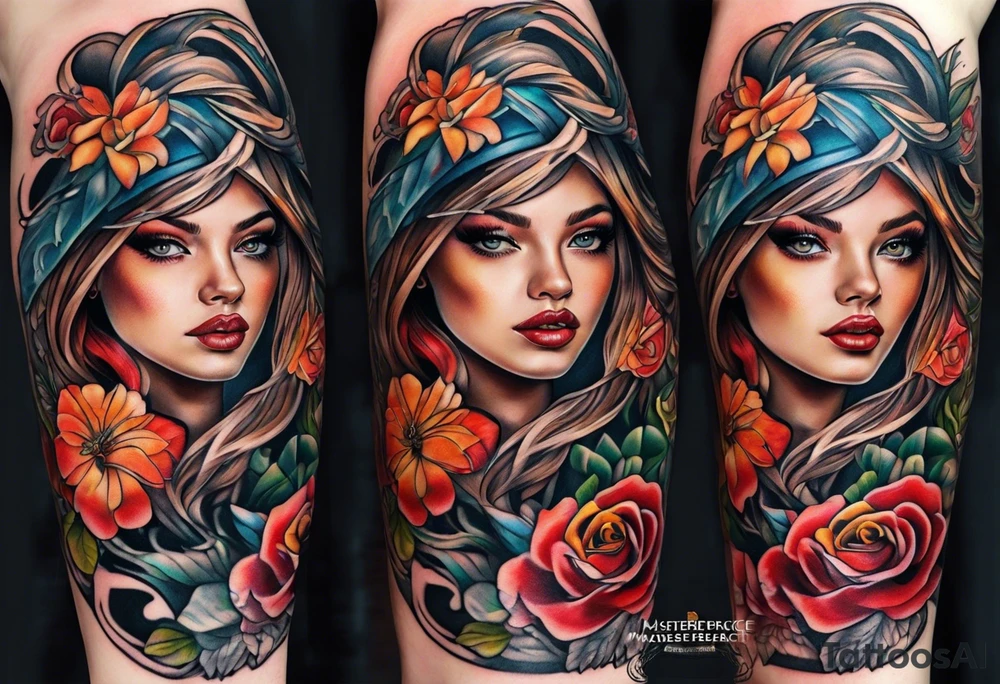 People tattoo idea