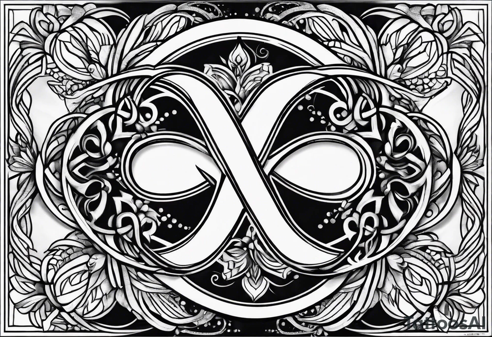 infinity symbol tattoo idea