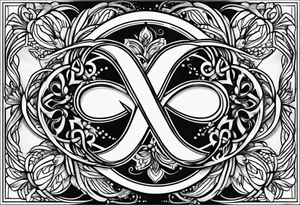 infinity symbol tattoo idea