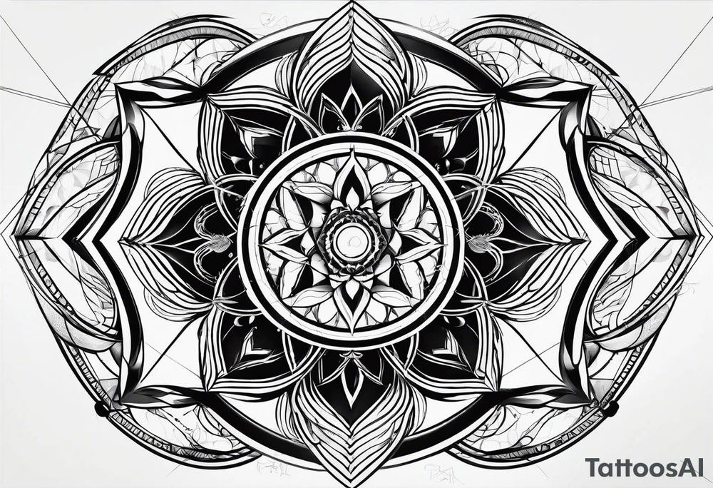 Sacred geometry, tattoo idea