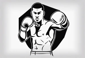 boxing tattoo idea