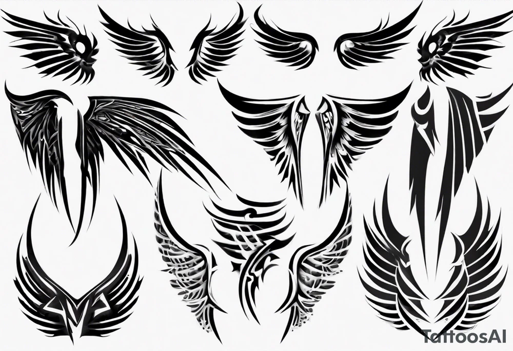 Wing
Texture
Holes
Sharp tattoo idea