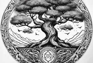 Yggdrasil tattoo idea