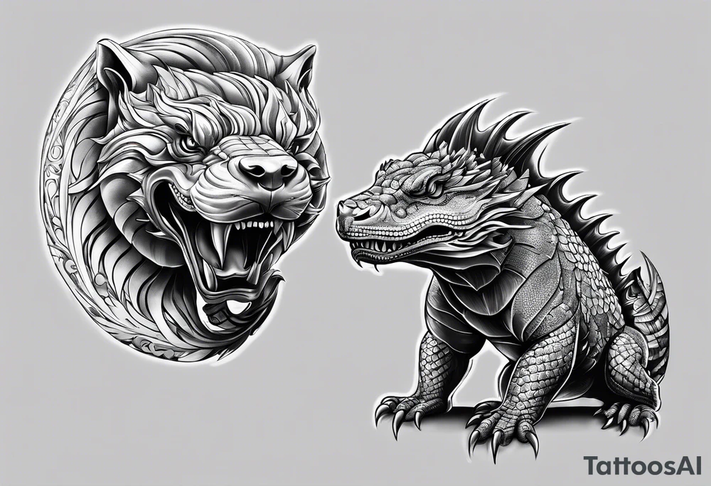 poseiodon tattoo idea