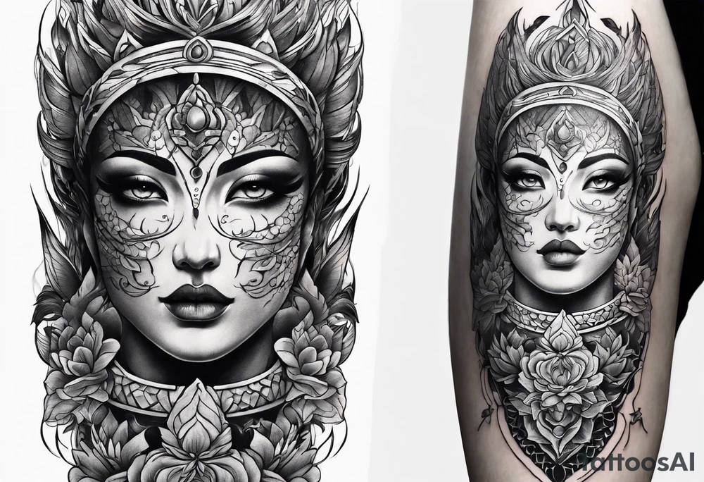 Reincarnation forearm tattoo tattoo idea