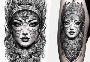 Reincarnation forearm tattoo tattoo idea