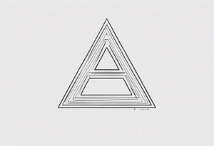 A greek letter delta tattoo idea