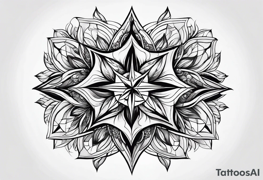 linework
stars tattoo idea