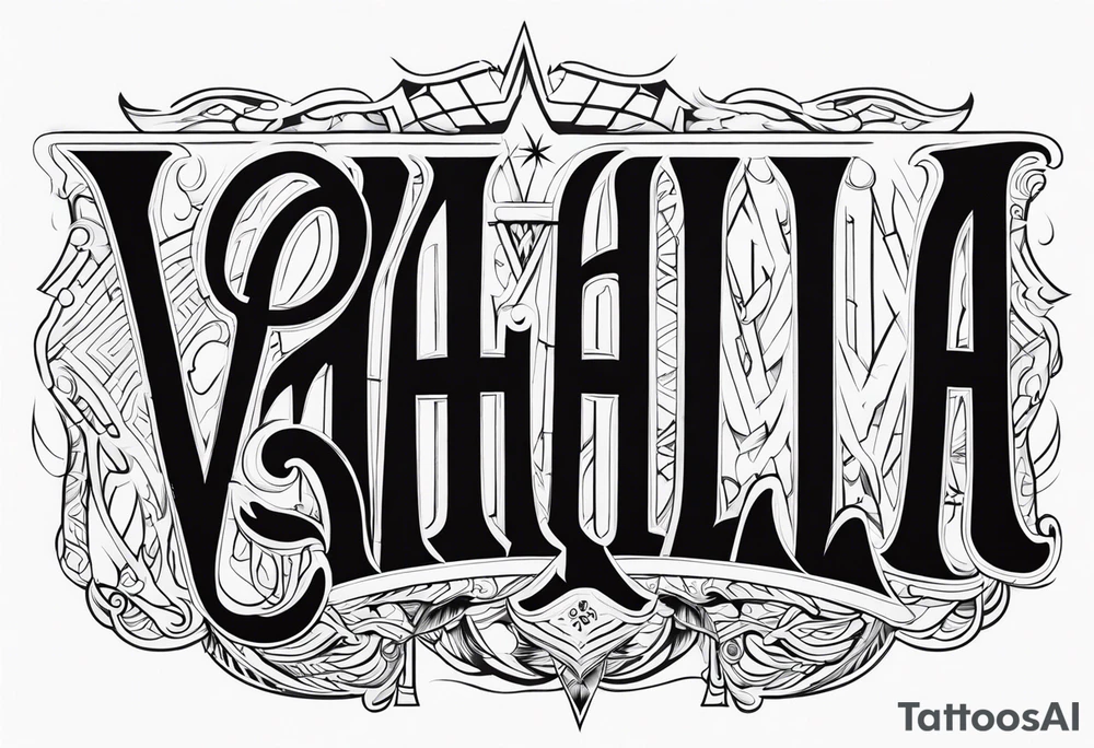Valhalla tattoo idea