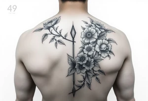 Sexy full back tattoo garden of eden⁹ tattoo idea