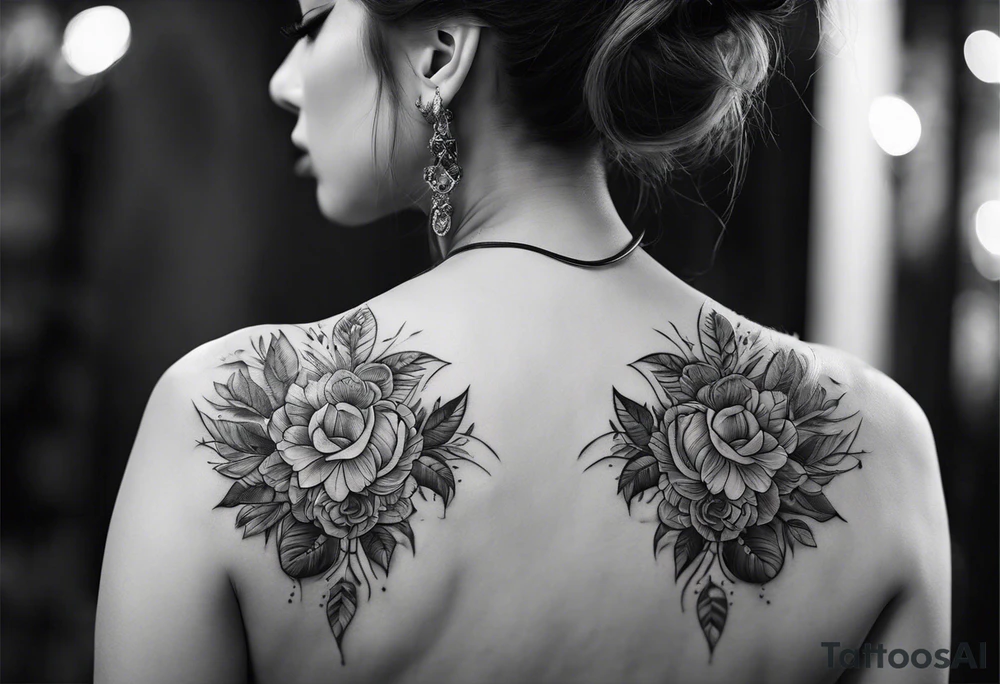 Neck tattoos for couple tattoo idea