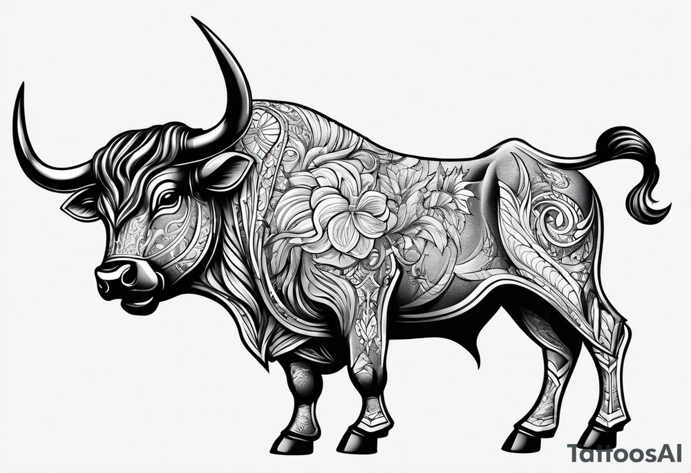 bull tattoo idea