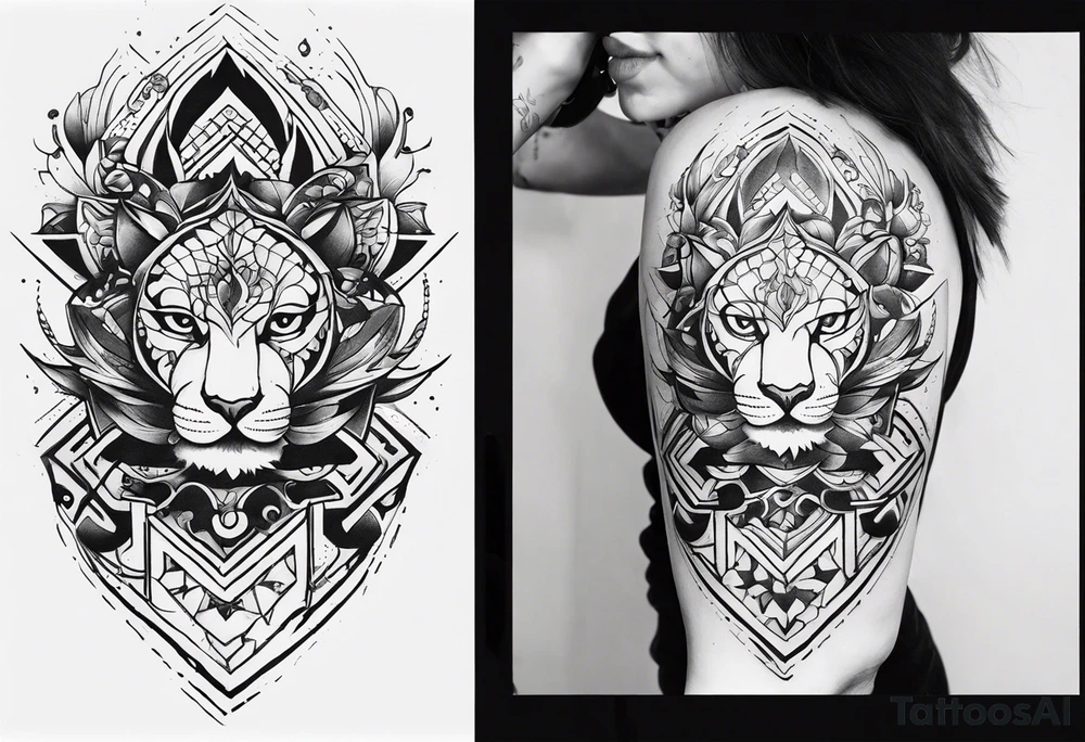 Agression tattoo tattoo idea