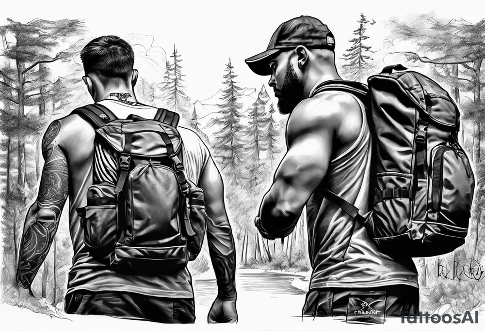 Rucking, brotherhood, fitness, GrowRuck tattoo idea