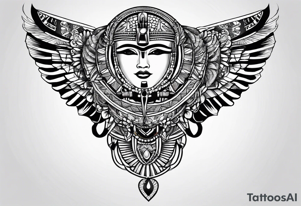 egyptian tattoo idea