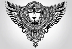 egyptian tattoo idea