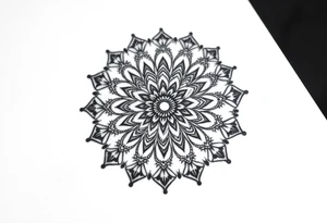 mandala with variation tattoo idea