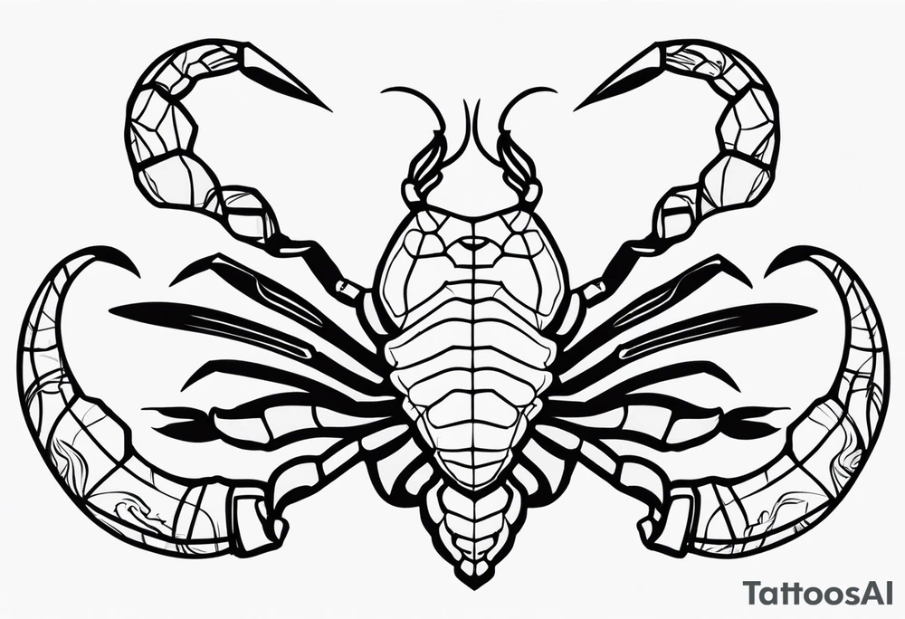 small Julia scorpion tattoo idea