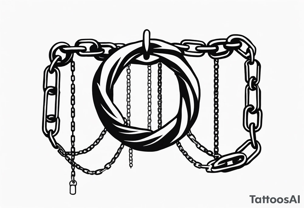 chains tattoo idea