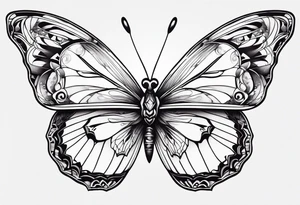 Butterfly tattoo idea