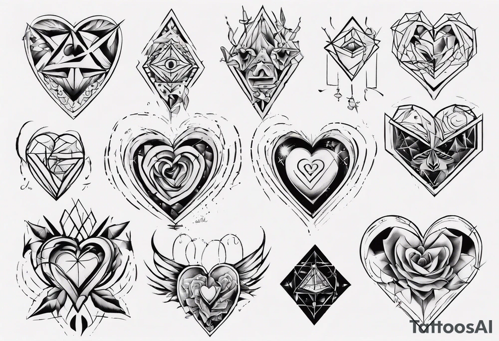 corazon tattoo idea