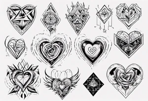 corazon tattoo idea