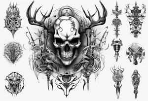 Hirsch tattoo idea