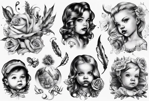 Baby Füße tattoo idea