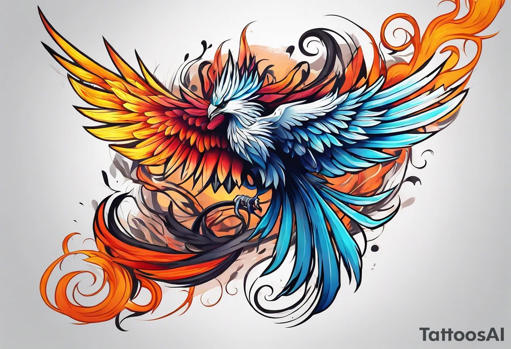 pheonix tattoo idea