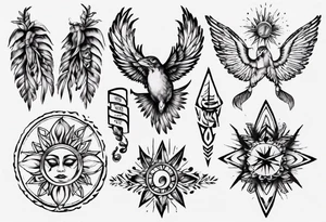 free spirit tattoo idea