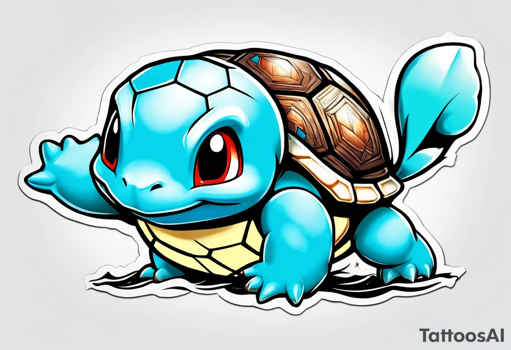 Squirtle tattoo idea