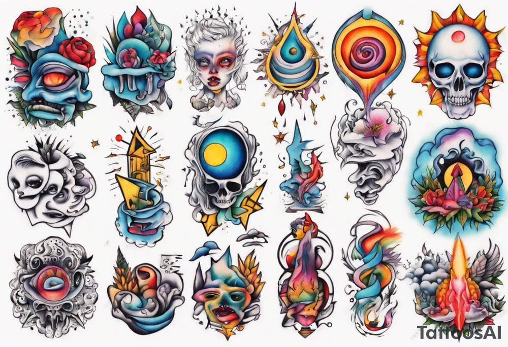 LSD tattoo idea