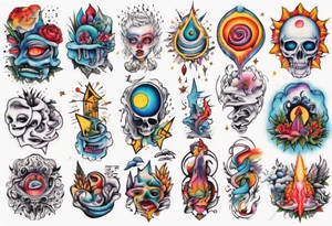 LSD tattoo idea