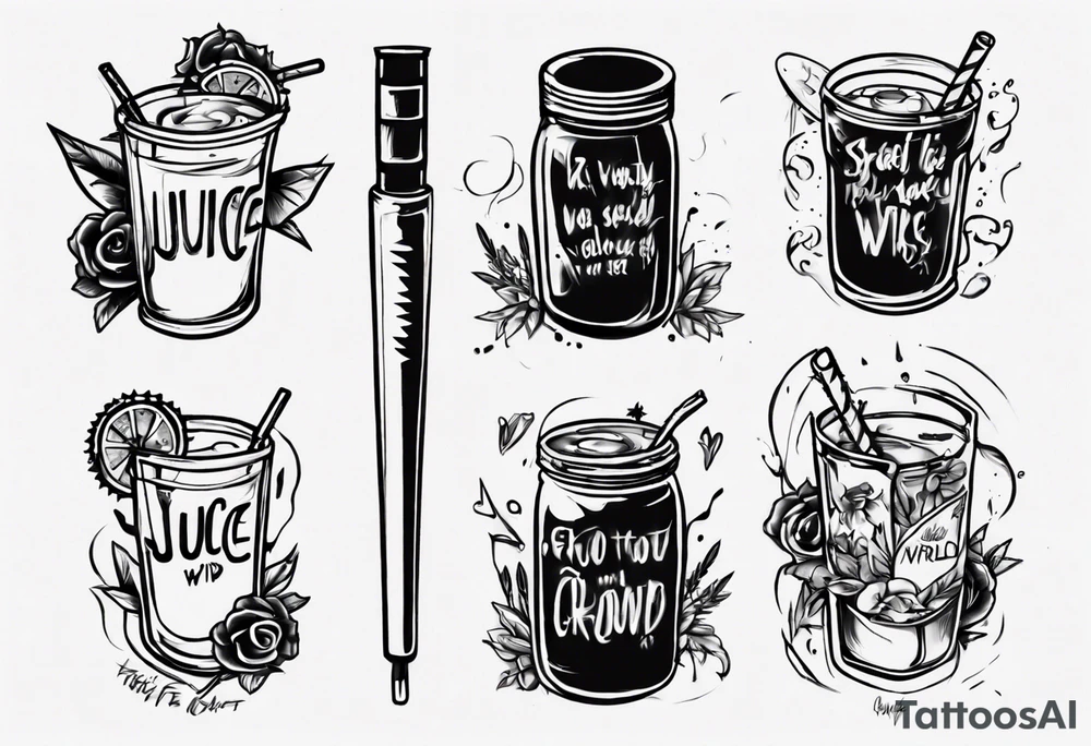 Juice wrld lyrics tattoo idea
