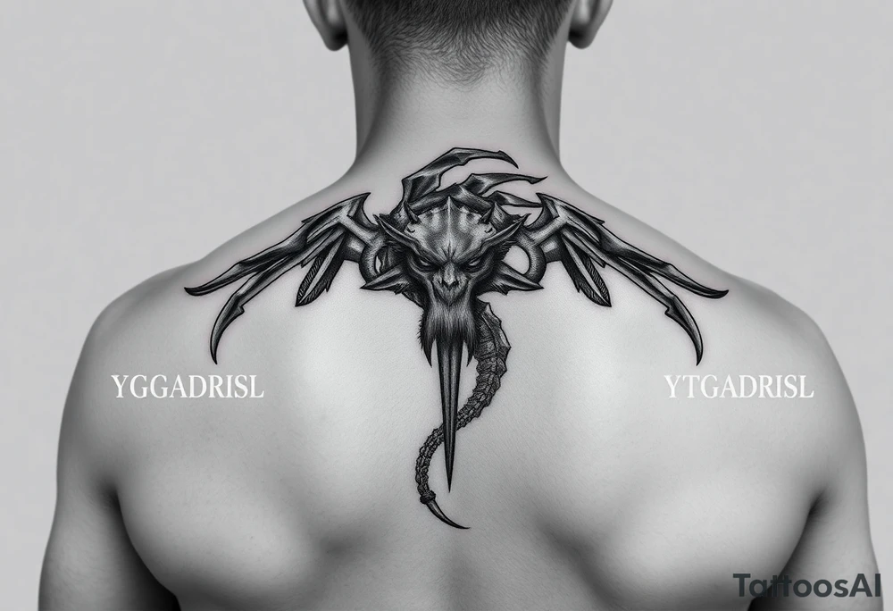 yggadrisl tattoo idea