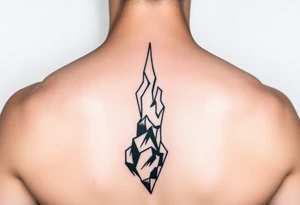 Rising from being extinguished tattoo idea
