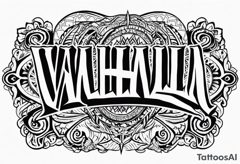 Valhalla tribe tattoo idea